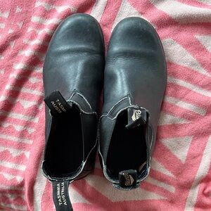 Womens 510 Blundstone Black Leather Boots Size 9